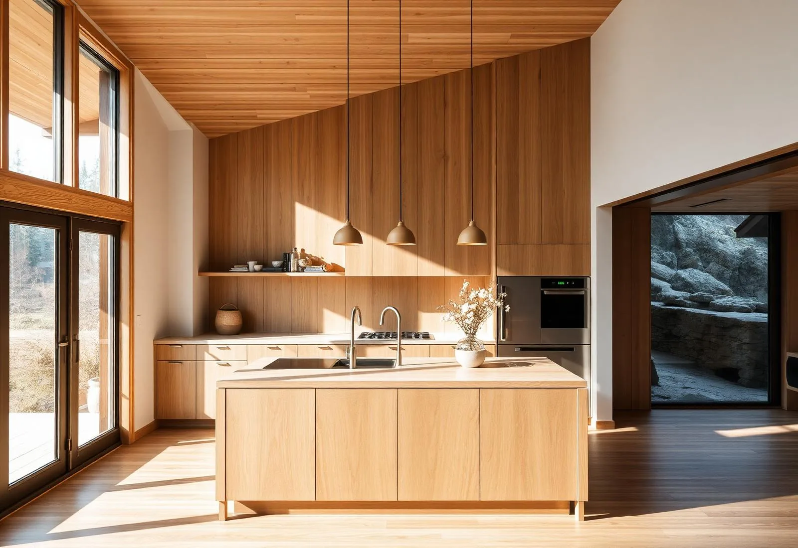 Cocina a medida en una vivienda de Jaca